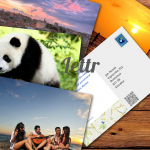 Lettr digital postcard custom postcard sending postcards modern customized postcards postcard mailing service