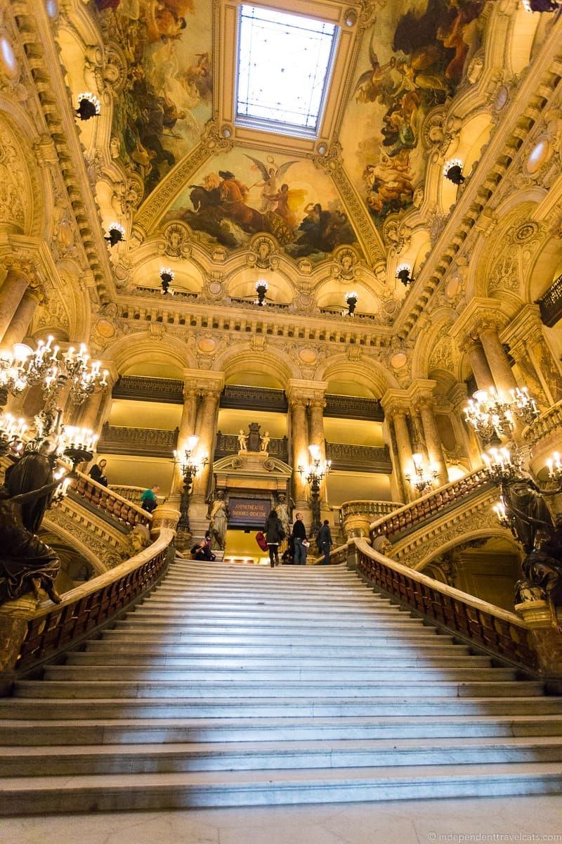 attending the Paris Opera Garnier