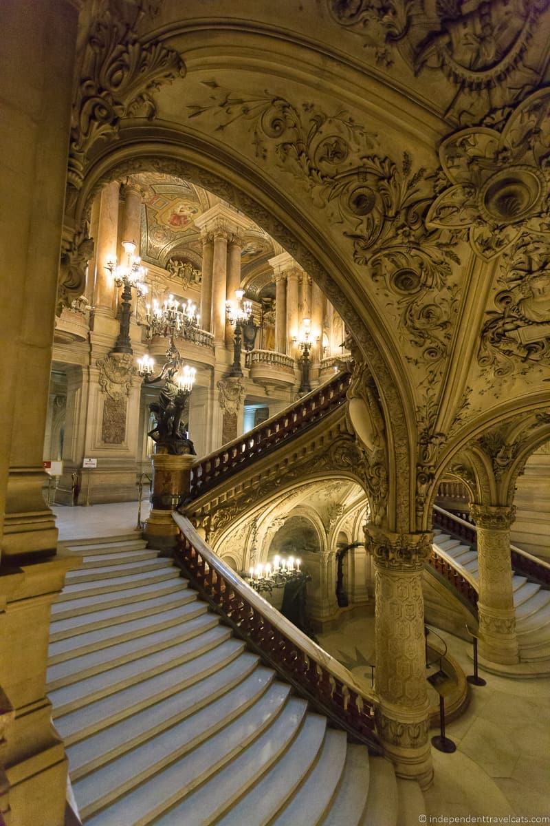 attending the Paris Opera Garnier