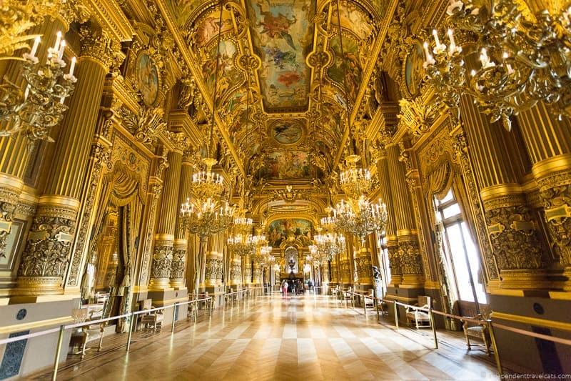 attending the Paris Opera Garnier