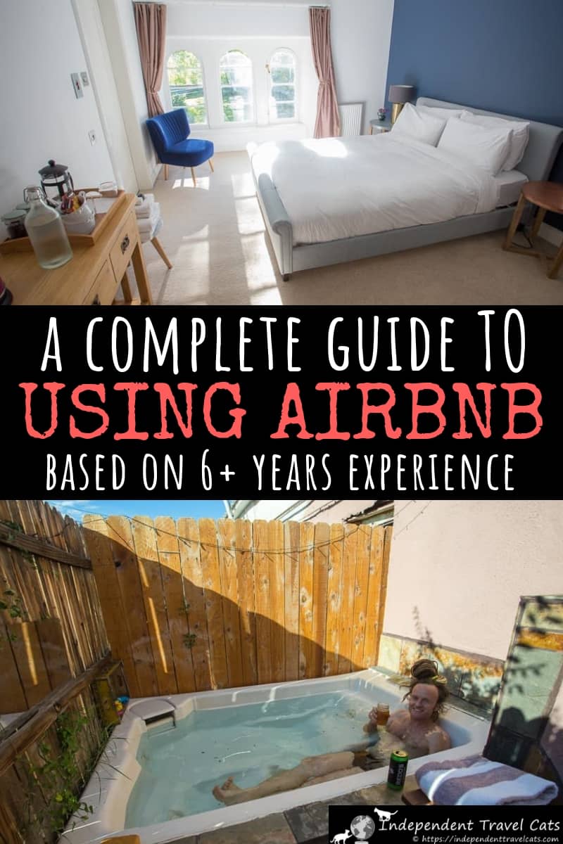 A guide to using Airbnb to book apartments, rooms, and vacation rentals based on our experiences using it to book properties around the world since 2012. We also share tips on picking properties, saving money, avoiding scams, and how to save money. Our Airbnb review should help you decide if it is for you or not. #Airbnb #Airbnbreview #Airbnbtips #traveltips #lodging #travel #accommodation #apartments #wheretostay #selfcatering #bookingwebsites #budgettravel