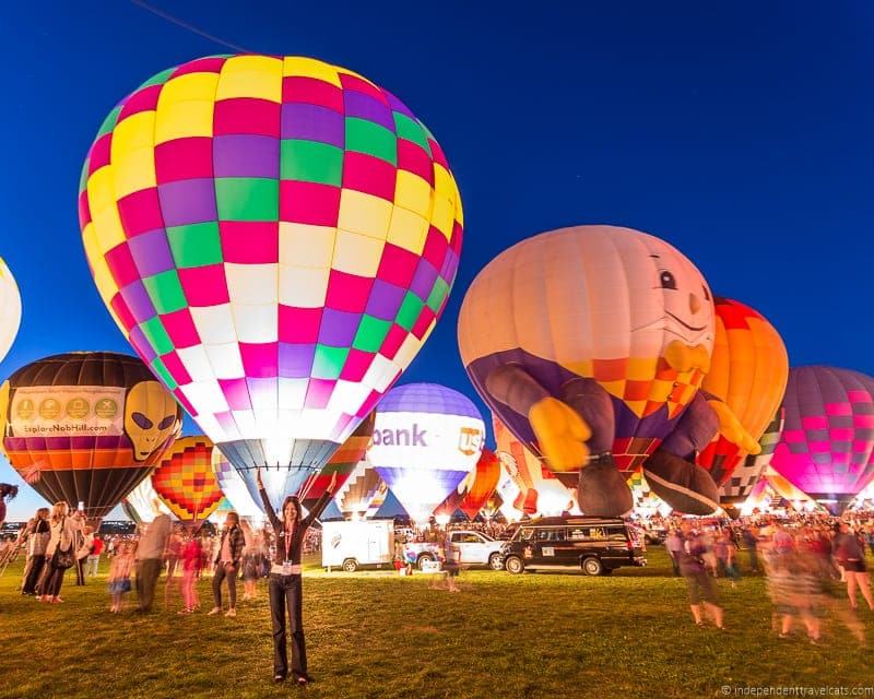 Albuquerque Balloon Fiesta New Mexico hot air balloon festival