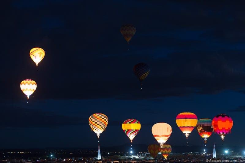 Albuquerque Balloon Fiesta New Mexico hot air balloon festival