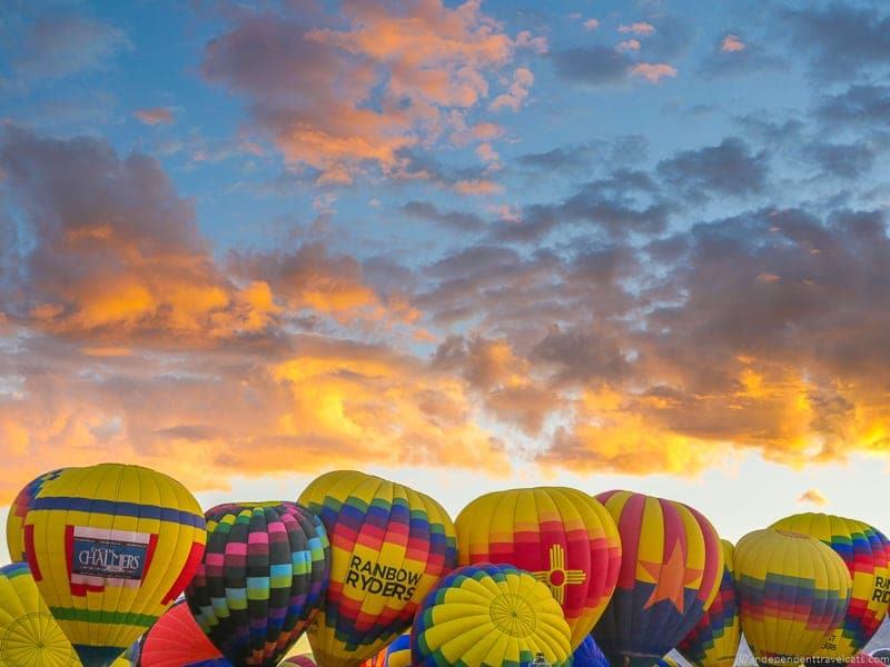 Albuquerque Balloon Fiesta New Mexico hot air balloon festival