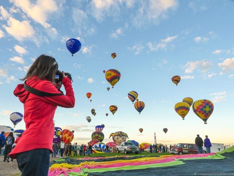 Albuquerque Balloon Fiesta New Mexico hot air balloon festival