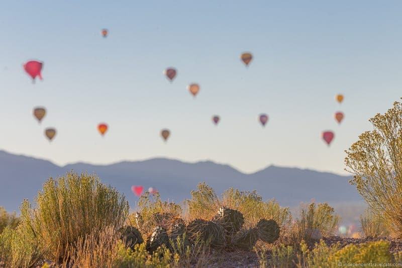 Albuquerque Balloon Fiesta New Mexico hot air balloon festival