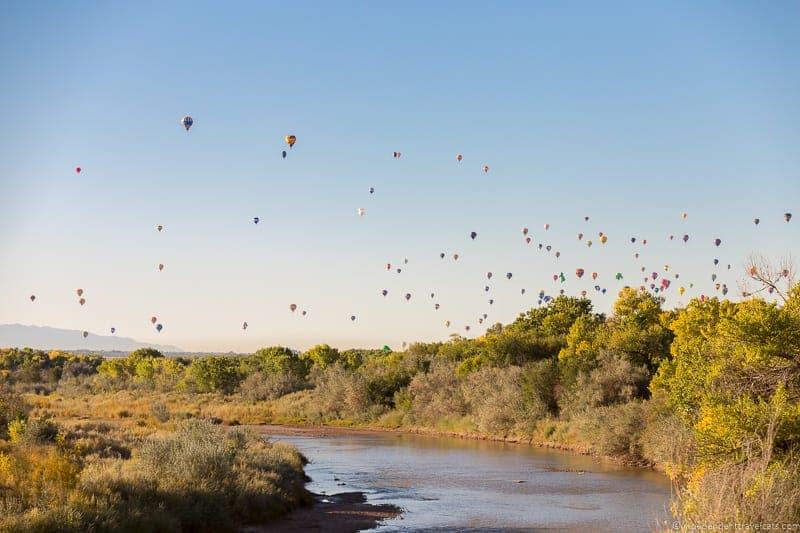 Albuquerque Balloon Fiesta New Mexico hot air balloon festival