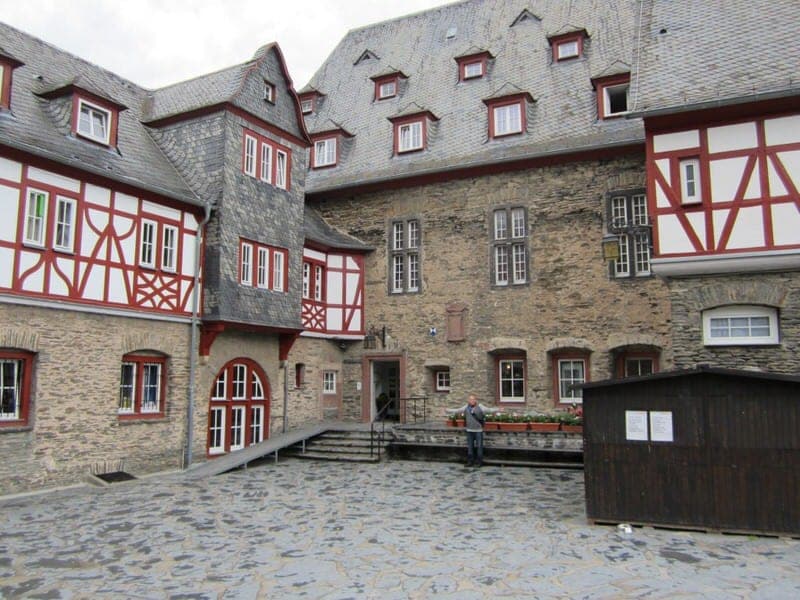 Jugendherberge Burg Stahleck in Bacharach Germany 