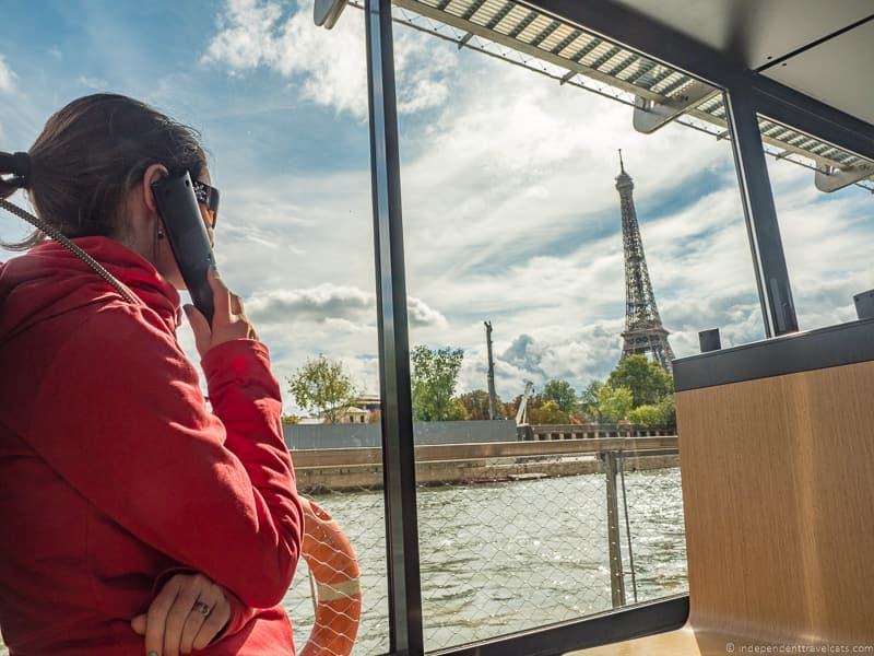 Paris Seine river cruises boat