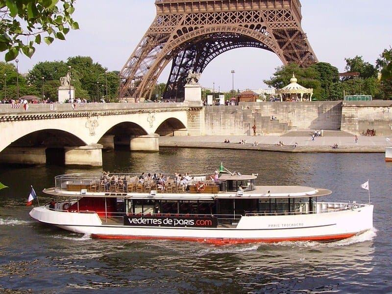 Seine cruise river boat