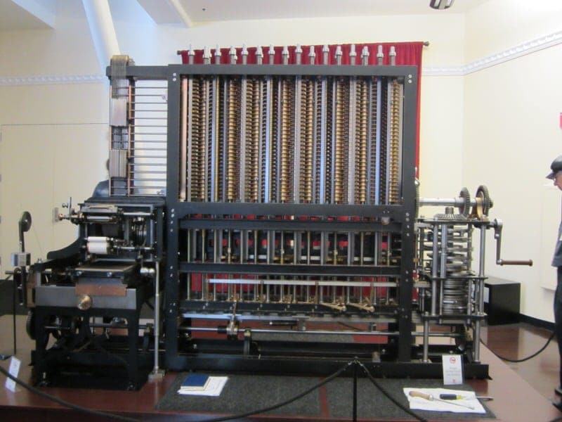 Computer History Museum Babbage Difference Engine No 2