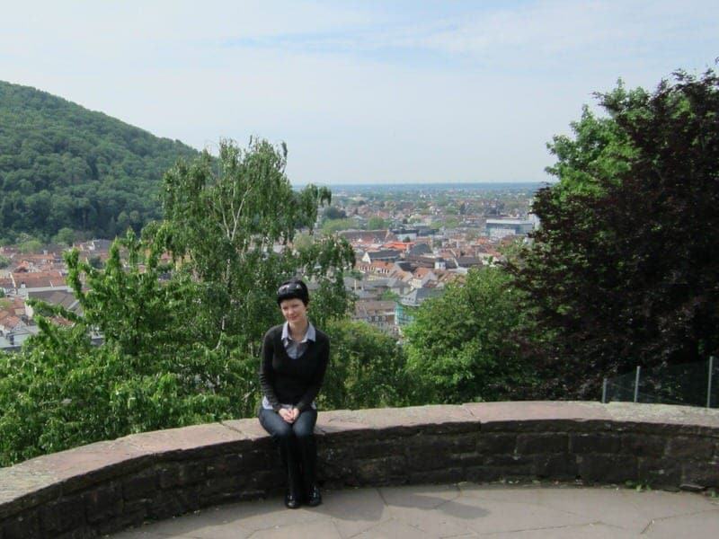 Philosophenweg Philosophers Walk in Heidelberg Philosophers' Way Heidelberg Germany