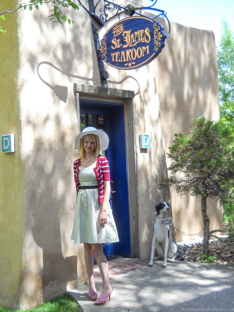 St. James Tea Room afternoon tea in Albuquerque New Mexico