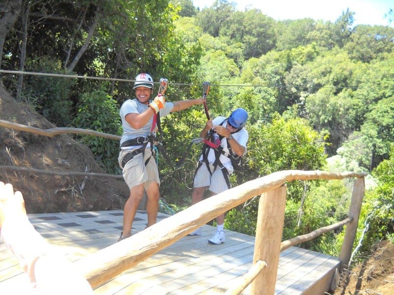 ziplining on the Big Island of Hawaii best zip line big island 