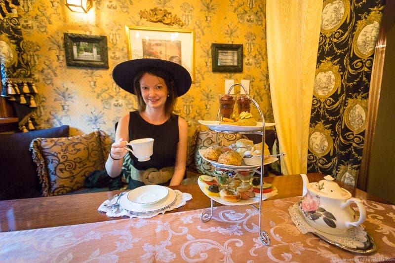 Afternoon Tea in Albuquerque New Mexico at St. James Tearoom