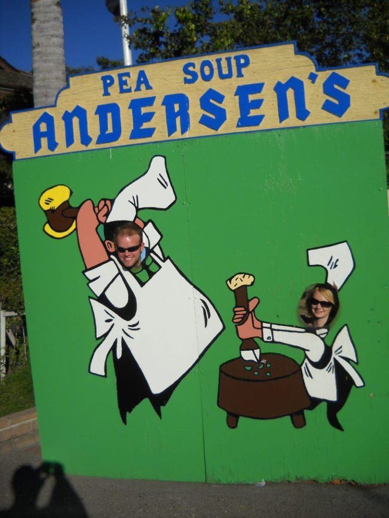 Pea Soup Andersen's restaurant Pea Soup Andersens Buellton California review near Solvang