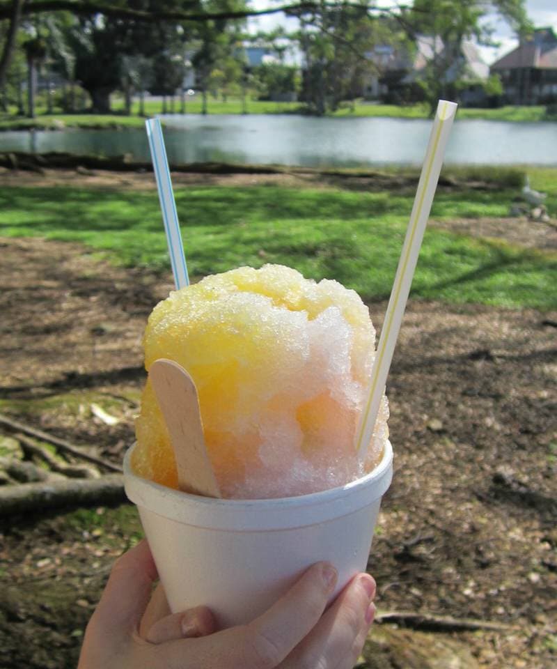 shave ice Big Island Hawaii ice shave Itsu's Fishing Supplies shop Hilo Hawaii 