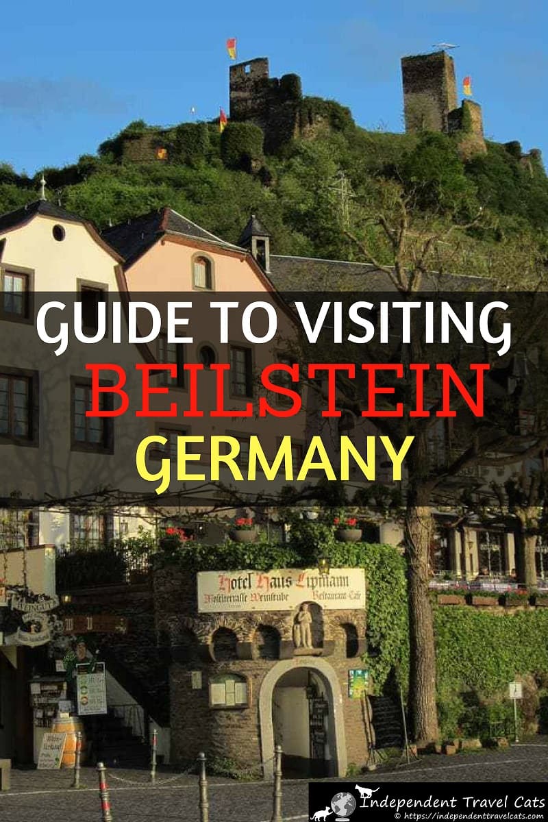 A travel guide to Beilstein Germany. Beilstein is a tiny town located along the peaceful Moselle River (Mosel River in English), known as the "Sleeping Beauty of the Moselle" due to its beautiful setting and historic inaccessibility. The Moselle River Valley has castles, vineyards, and cute villages. We’ll provide tips for visiting, things to do in Beilstein, and suggestions of where to stay in Beilstein and nearby Cochem. #Beilstein #Germany #MoselleValley #MoselRiver #MoselleRiver #travel