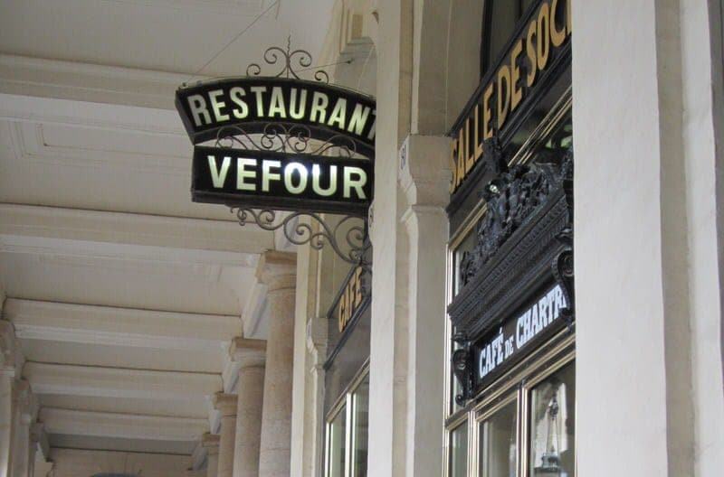 Lunch in Paris Michelin restaurants in Paris Le Grand Véfour review