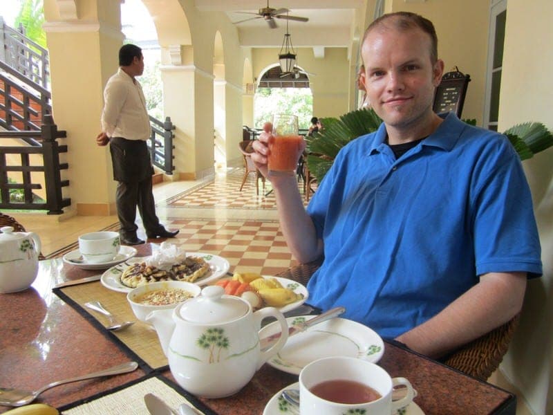 Raffles Hotel Le Royal Phnom Penh Cambodia hotel review 