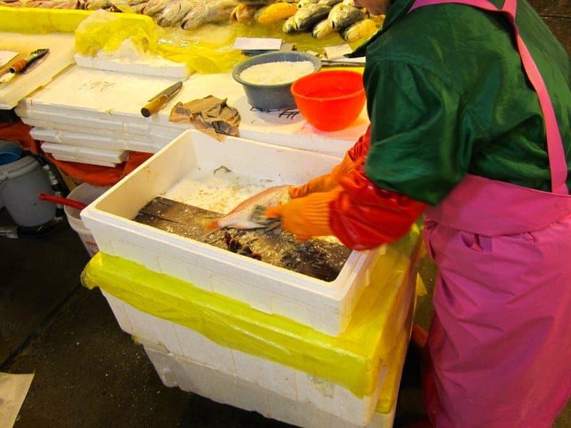Noryangjin Fish Market in Seoul South Korea Noryangjin Fisheries Wholesale Market