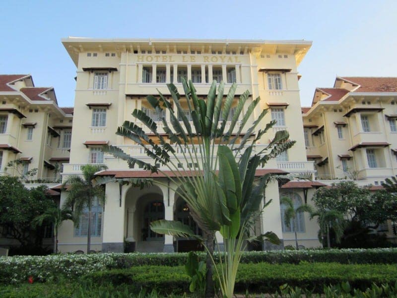 Raffles Hotel Le Royal Phnom Penh Cambodia hotel review