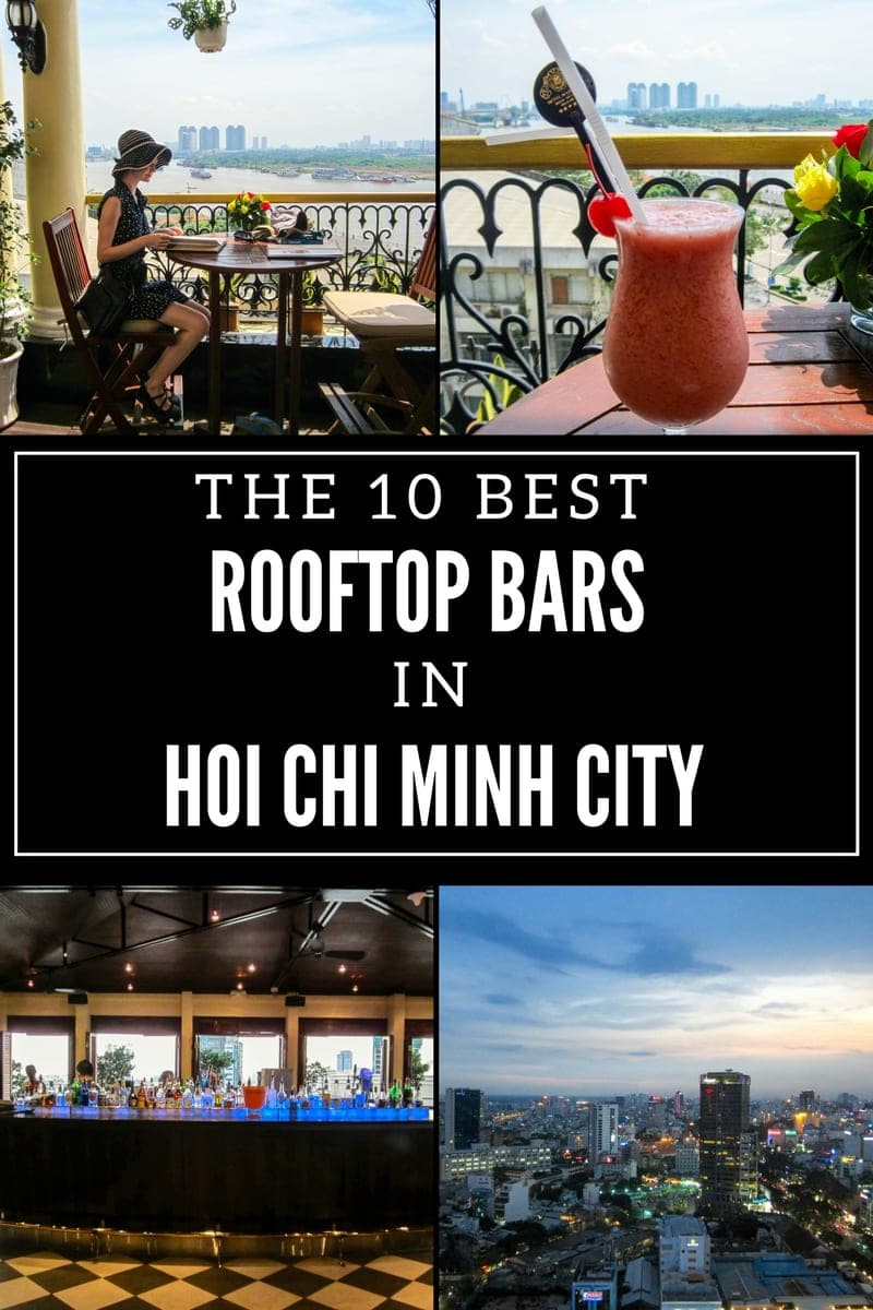 Tips for the best rooftop bars in Ho Chi Minh city, Vietnam