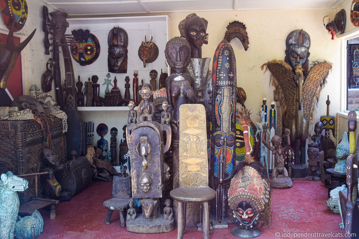 Utamaduni Shops Craft Center African curios one day in Nairobi itinerary Kenya