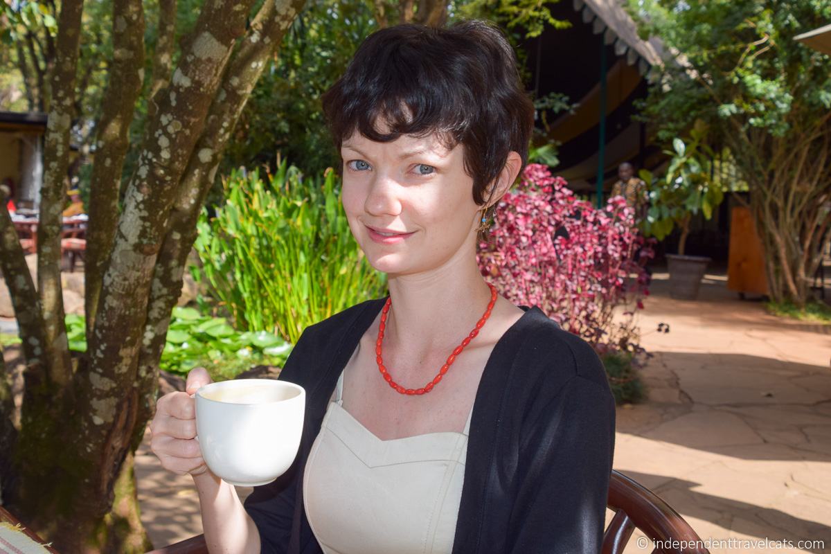 coffee Karen Blixen Coffee Garden restaurant