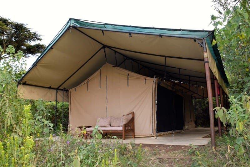 Sleeping on the Rim of Ngorongoro Crater at Ang'ata Ngorongoro Camp