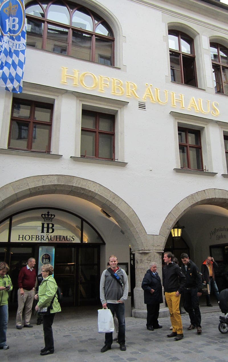 Hofbrauhaus Munich Germany beer in Bavaria beer halls 