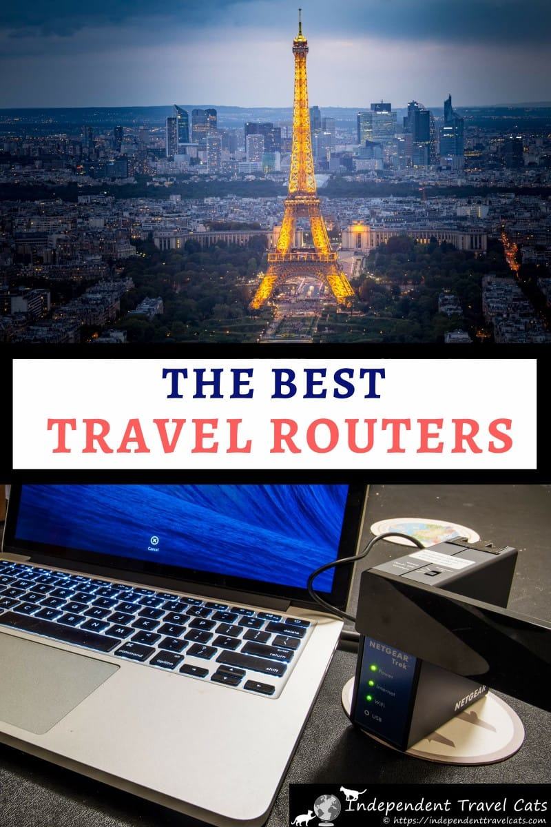 A travel router is a compact little device that solves common Internet issues while traveling and offers a number of features to the on-the-go traveler who wants to stay connected. It can act as a wireless range extender, WiFi access point, and help provide extra security to your Internet connections when traveling. We review the best travel routers to help you decide which is for you! #travelrouter #WiFirouter #traveltips #digitalnomad #travel #router