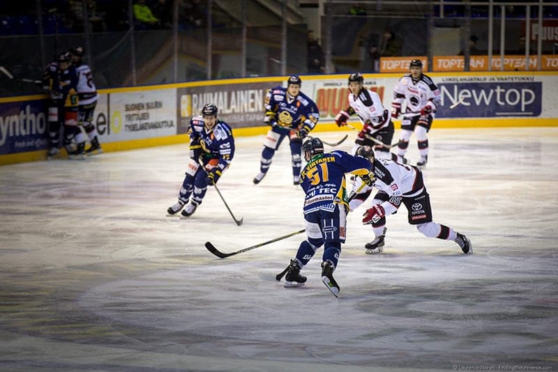 rauma hockey visiting finland in winter