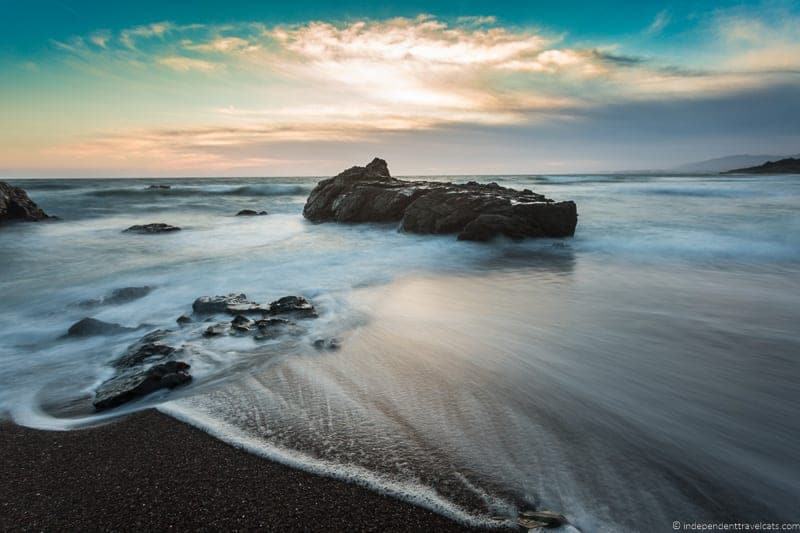 Sunset Moonstone Beach Cambria California