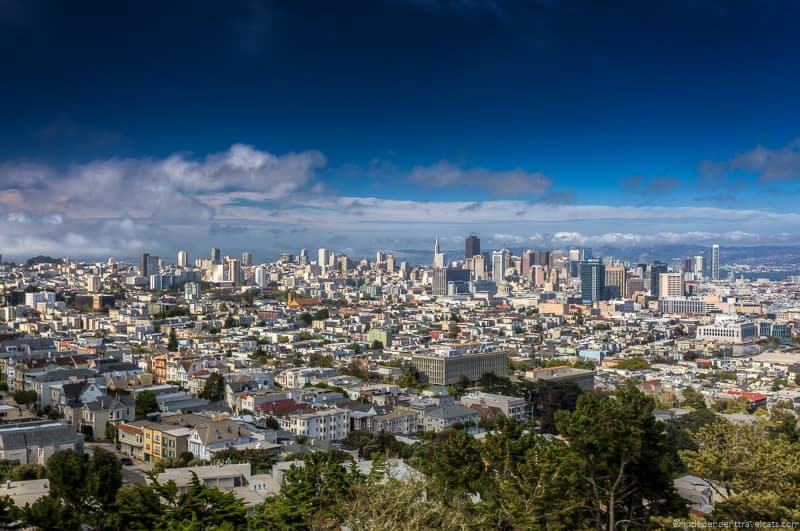 Corona Heights view San Francisco Native Tours