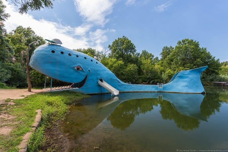 blue whale catoosa Oklahoma Route 66 road trip