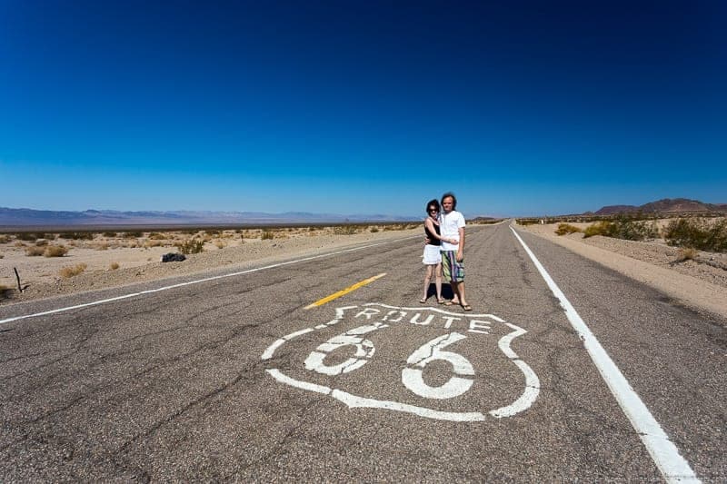 Couple Route 66 California_by_Laurence Norah