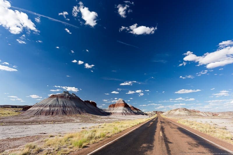 Painted Desert Arizona Route 66 road trip