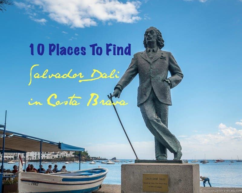 Salvador Dalí in Costa Brava Spain