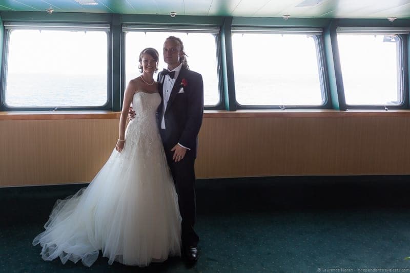 Cunard Queen Mary 2 wedding at sea cruise