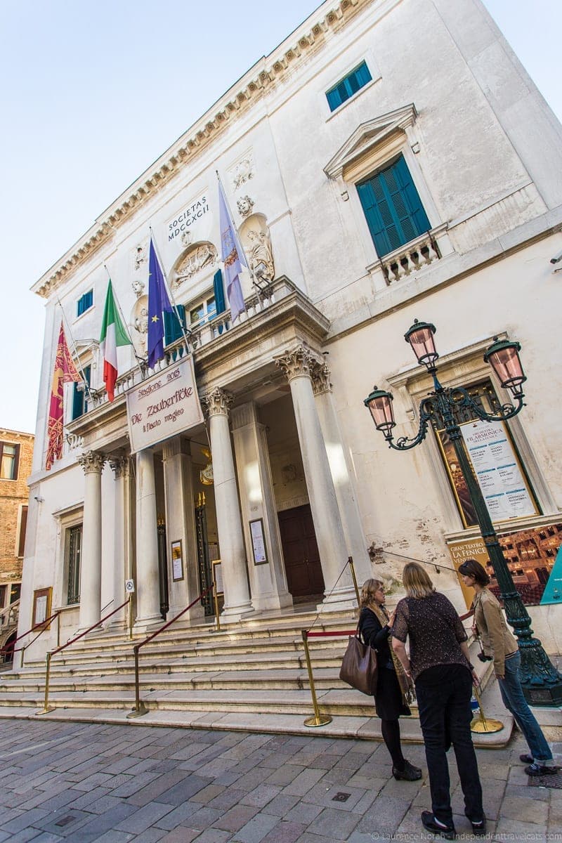 Teatro La Fenice theater Context Travel Casanova Venice