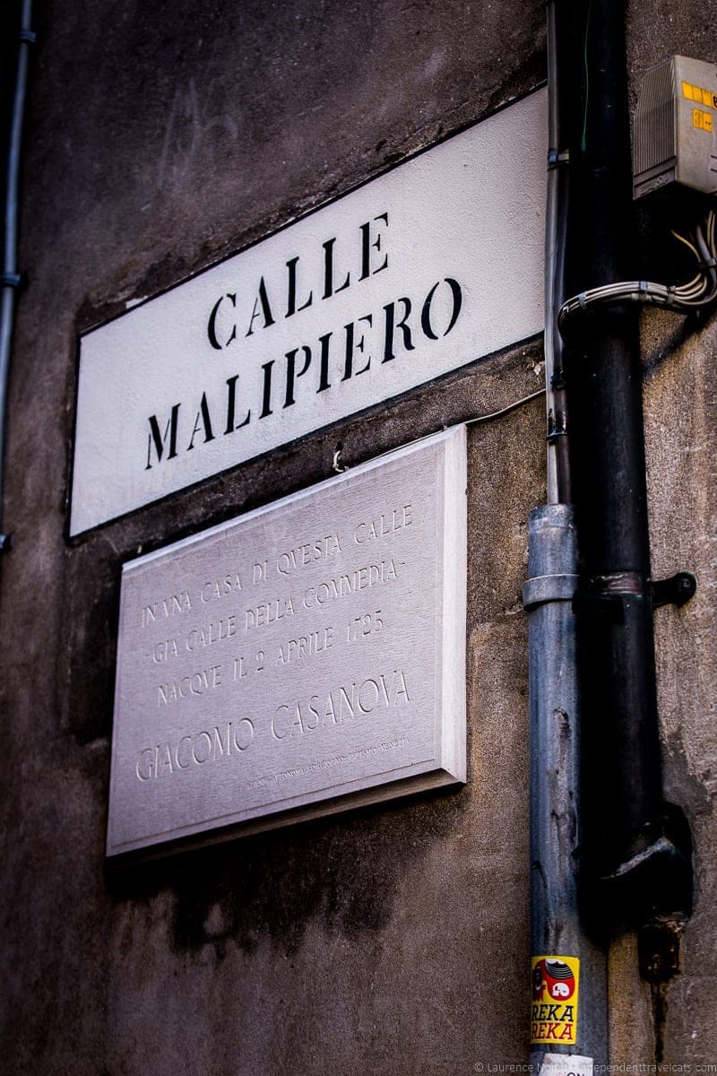 Calle Malipiero Context Travel Casanova Venice