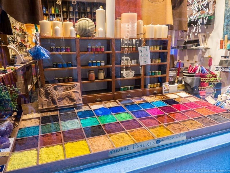 artist pigment shop Context Travel Casanova Venice