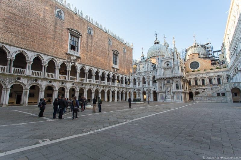 Doge's Palace Venice st. mark's basilica without the crowds