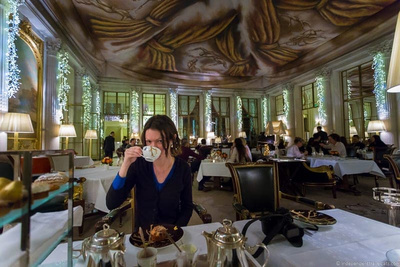 Le Meurice Le Dali luxury afternoon tea in Paris