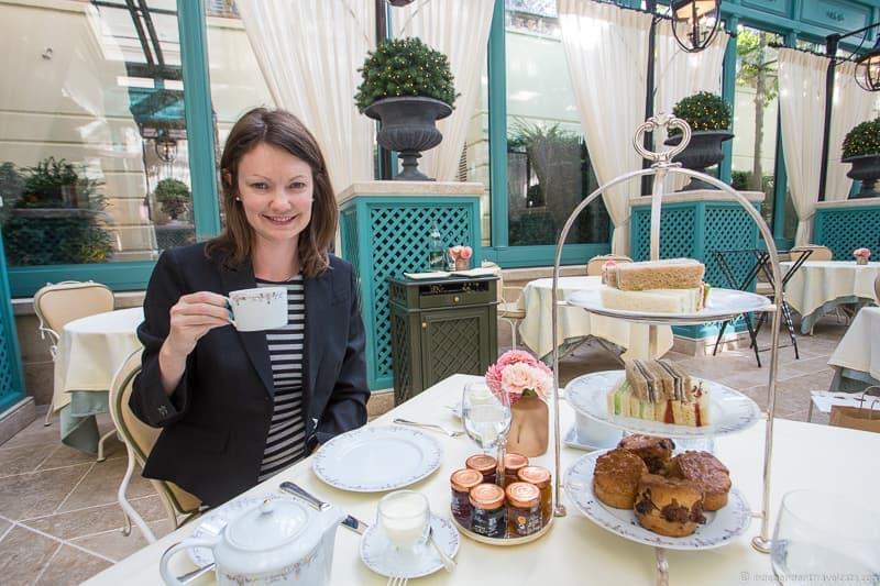 Tea-time in Paris; a chance to relax and indulge