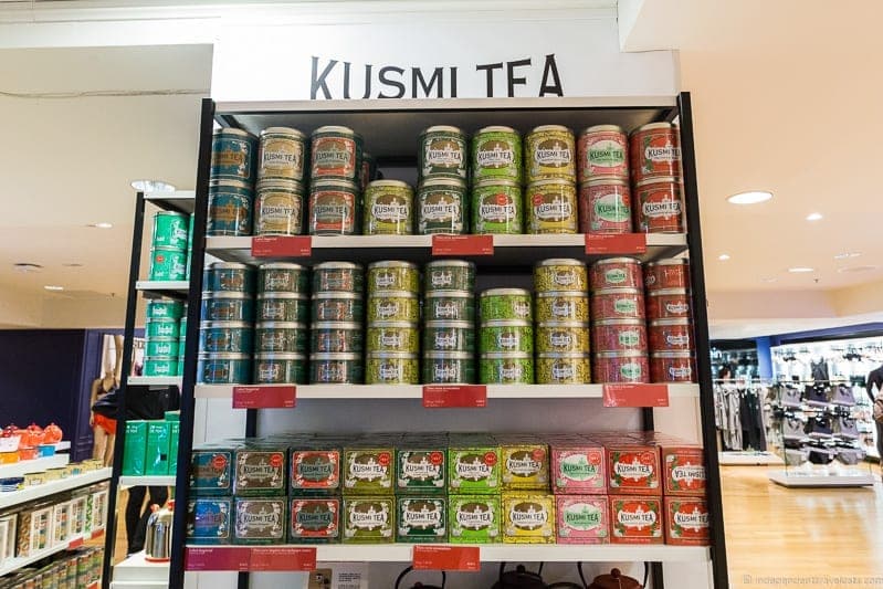 Kusmi Tea afternoon tea in Paris