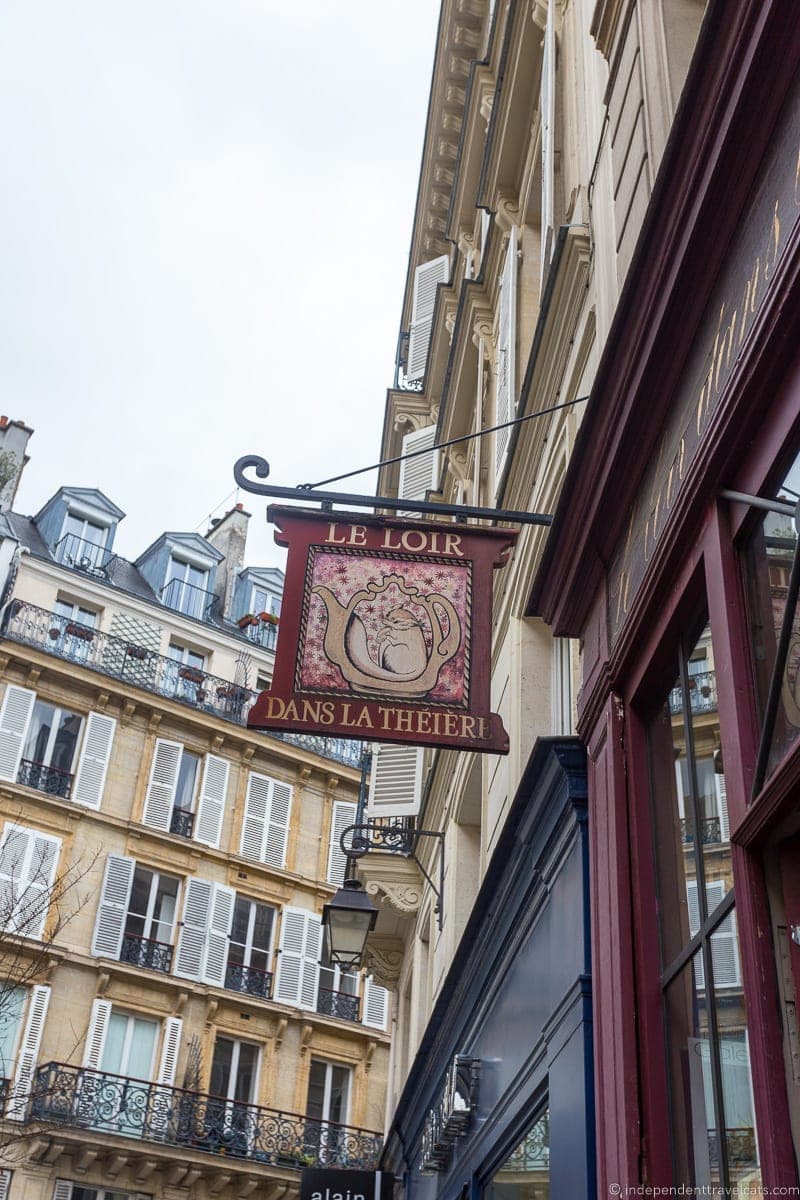 Le Loir dans la Théière afternoon tea in Paris