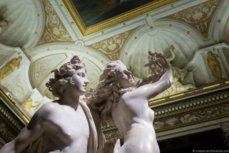 Apollo and Daphne Bernini Borghese Gallery Galleria Borghese Rome Italy