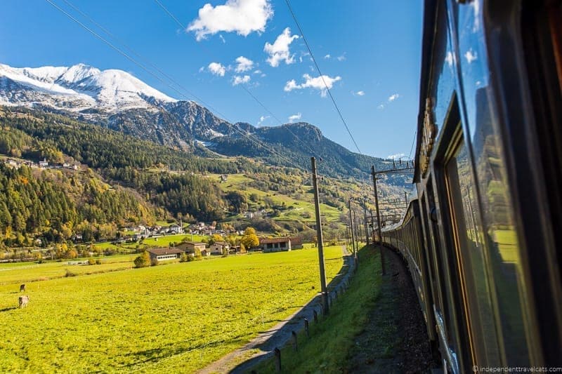 Belmond Venice Simplon Orient Express train scenery views